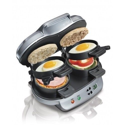 Breakfast sandwich maker kitchen homemade croissant counter top recipe eggs ham for sale