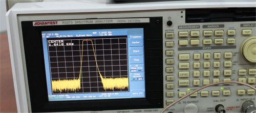 100Hz-26.5GHz ? ADVANTEST R3273 SPECTRUM ANALYZER TRACKING GENERATOR UPCONVERTER