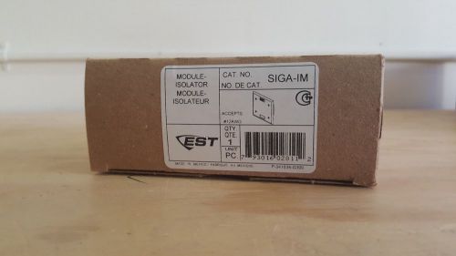 NEW EDWARDS EST SIGA-IM ISOLATOR MODULE (+5 IN STOCK)