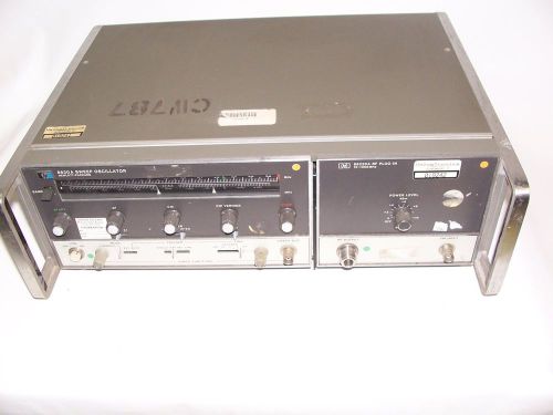 Agilent / Hewlett-Packard HP 8620A  Sweep Oscillator W/ 86220A (10 to 1300MHz)