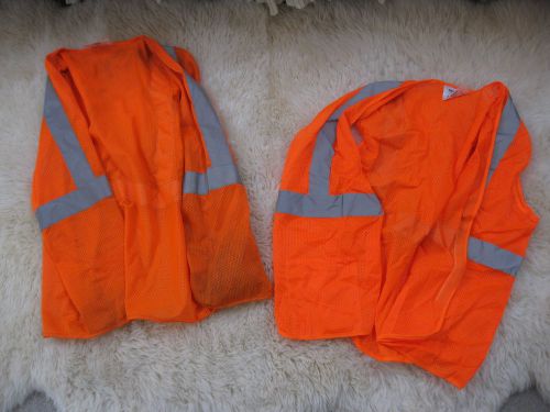 M-SAFE MAJESTIC SAFETY VESTS (LOT OF 2) SIZE XL