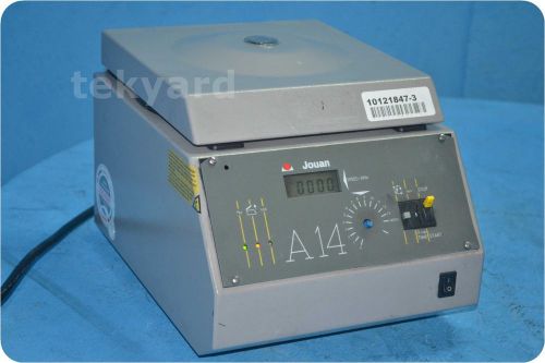 JOUAN A14 11174614 CENTRIFUGE MICROFUGE 14,000 MAX RPM * ( 121847  )