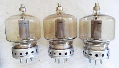 (3) Used RCA or Eimac 4-250A Radial Beam Power Tetrode Tube for Osc, Amp, or Mod