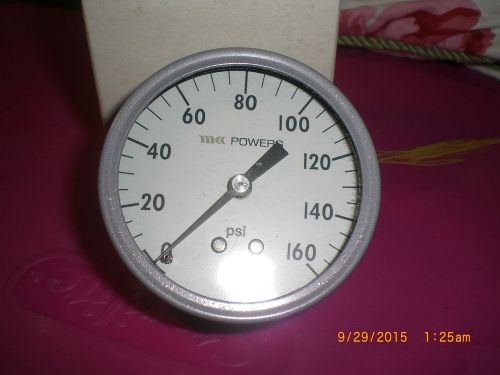 2 - SIEMENS POWERS CONTROLS ANALOG RECEIVER GAUGE 142-0313 - 0-160psi - New