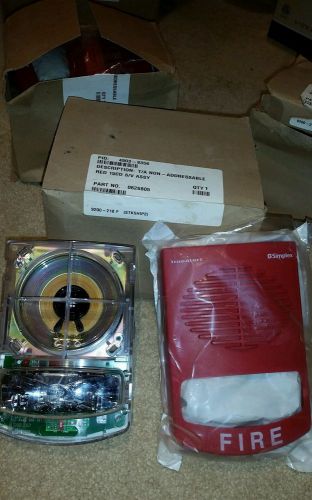 Lot of 3 new simplex part#4903-9356 15 cd speaker strobe for sale