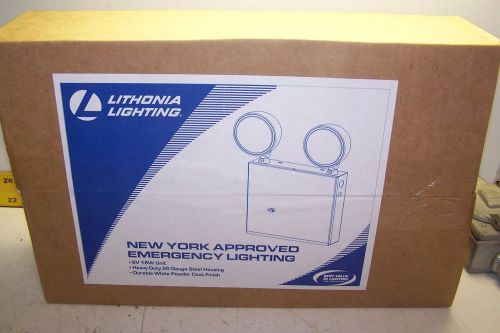 NEW LITHONIA ELT618NY M2 EMERGENCY LIGHTING 6 V 18 W STEEL HOUSING