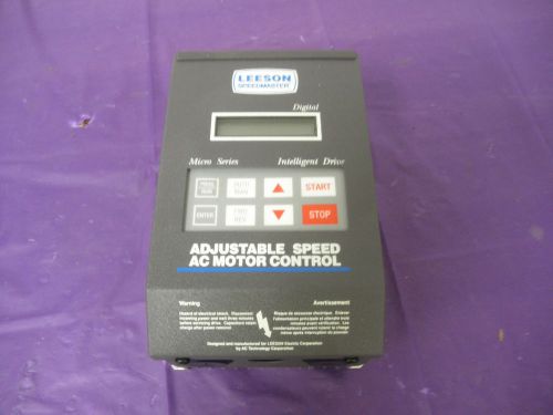 Leeson Speedmaster 174915 Adjustable Speed AC Motor Control 1 HP ~(S8851)~