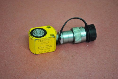 Enerpac RC50 Single Acting Hydraulic Cylinder 5 Ton Capacity 5/8&#034; Stroke