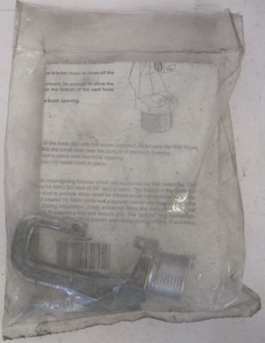 Hubbell combination hook/loop lighting fixture hanger 268-0900-9802 rev.a nib for sale