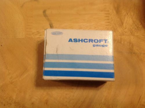 Ashcroft 2&#034; Pressure Gauge No. 1005 Brass 1/4&#034; NPT 160 PSI