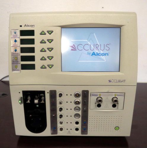 Alcon Accurus 800CS Phaco Emulsifier Vitrectomy System Combined Procedure 4.52