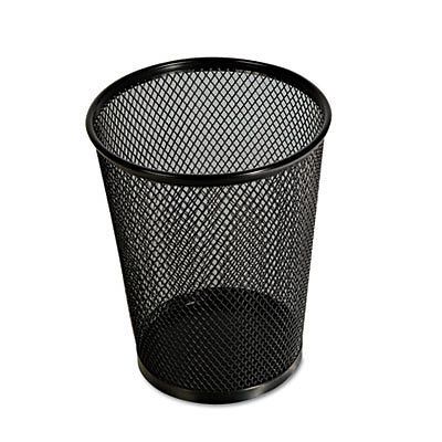 Jumbo Mesh Pencil Cup, Black, Sold as 1 Each