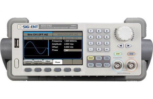 Siglent SDG5162 - 160 MHz; 2 CH; 500 MSa/s Waveform Generator