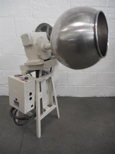 Stokes stainless steel coating &amp; revolving pan. - m10727 for sale