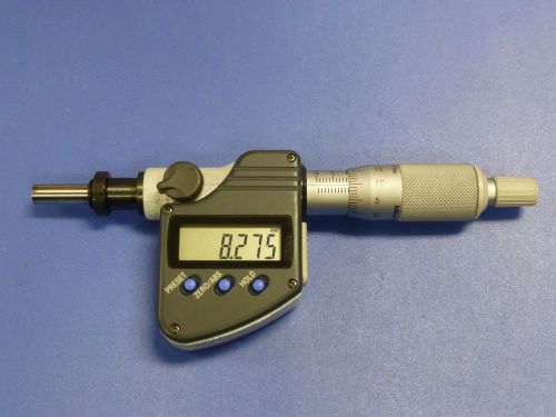 Mitutoyo Digimatic 350-252-10 Digital Micrometer Head w LCD Display, 25mm