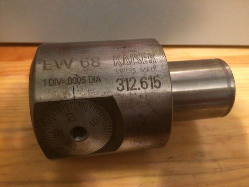 Kaiser EW 68 Boring Head Tool Holder 312.615