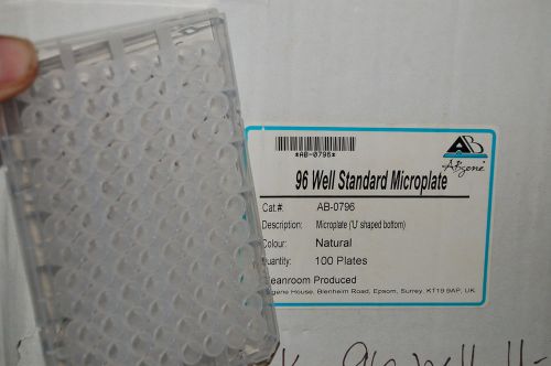 Abgene  96 well standard microplate storage plate  u-bottom  well capacity 50ct for sale