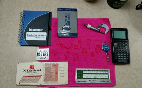 Machinist Lot TI-85, Schlumberger, Mitutoyo Micrometer 1&#039;