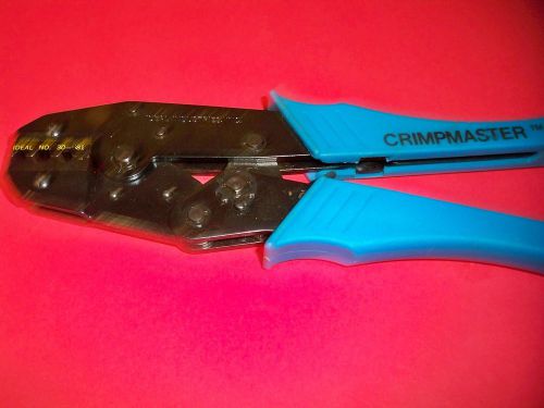 NEW IDEAL CRIMPMASTER RATCHETING CRIMPING TOOL 30-581 BNC/TNC