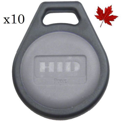 Quantity 10 - HID ProxKey Proximity Prox Key Keyfobs 1346 1346LNSMN - Authentic