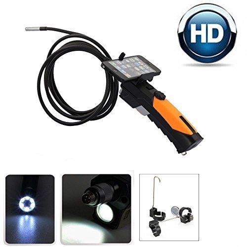 Flylinktech HD Digital Endoscope Borescope with Waterproof CMOS Snake Camera