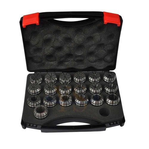 New 19 pcs  er32 spring collets set (range 2mm-20mm) er32 collet chuck cnc mill for sale