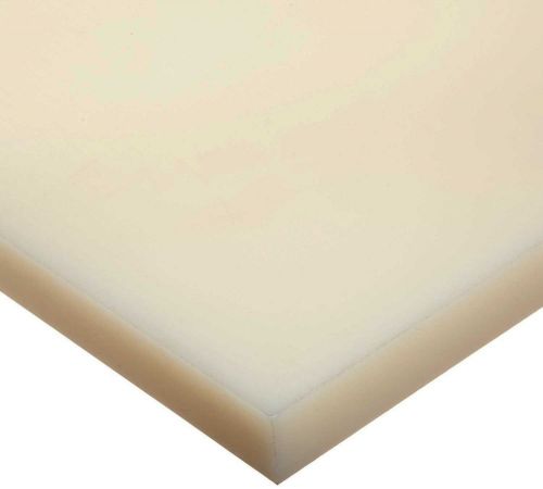 Cast Nylon 6 Plastic Sheet 3.25&#034; x 12&#034; x 12&#034;