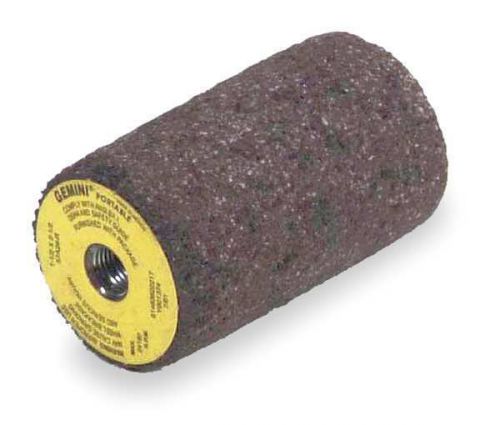 Gemini grinding plug 57a24-r, 1-1/2&#034;x2-1/2&#034;, 24grit, #61463622217 aluminum oxide for sale