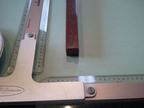 3/4&#034; x 3/4&#034; X 48&#034;  URETHANE / POLYURETHANE 80 D BROWN BAR