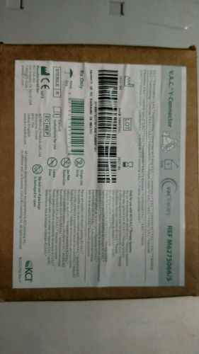 Lot of 5 KCI M6275066 Factory Sealed Y-Connectors for V.A.C. T.R.A.C Systems