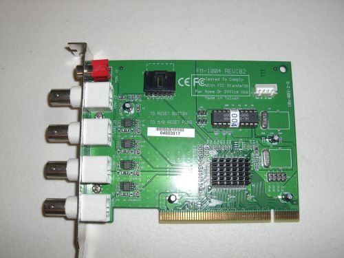 PC DVR Apec ADR-2404S 4 CH/30 fps PCI Video/Audio Card with 2400 DVR software