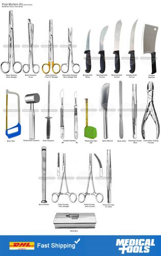 Veterinary Postmortem Kit, Large, Small, Dead Animals, Anatomy, Dissection