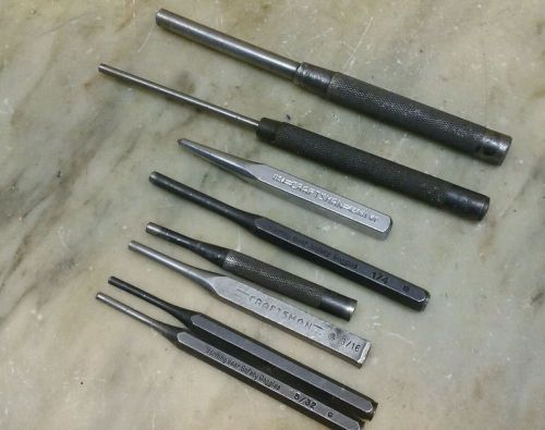Machinist Tools - Lot of Craftsman Punches