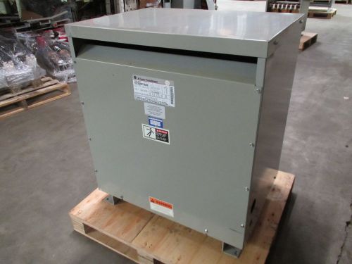 Ge 45 kva 480 delta - 208y/120 9t23q9573g03 3ph dry type transformer 45kva 208 v for sale