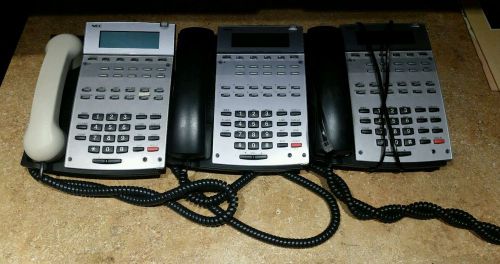 Lot of ( 6 ) NEC ASPIREPHONE 22 BUTTON IP1NA-12TXH 22B BUSINESS PHONES. TESTED