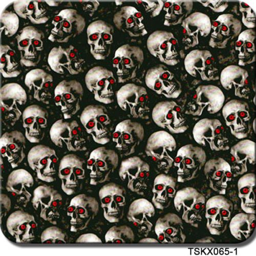 HYDRODIPPING FILM WATER TRANSFER HYDRODIP HYDRO HYDROGRAPHIC SKULL PRINT TSAUTOP