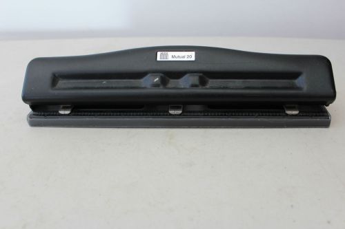 Acco Model 20 3 Hole Punch L#1139