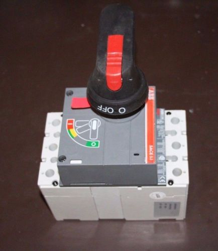 New ABB Circuit Breaker SACES3 3 Pole Unit  Type: S3N