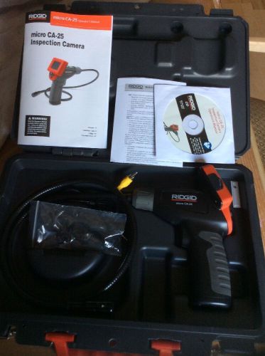 Ridgid Micro CA-25 Handheld Inspection Camera w/Color LCD Screen #40043