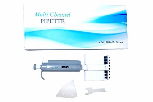 Multi 8 Channel Micropipette 20-200uL Multi-Channel Micropipette