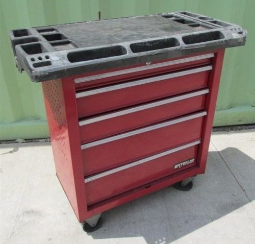 WATERLOO SHOP SERIES 5 DRAWER PORTABLE ROLL AWAY TOOL BOX CABINET