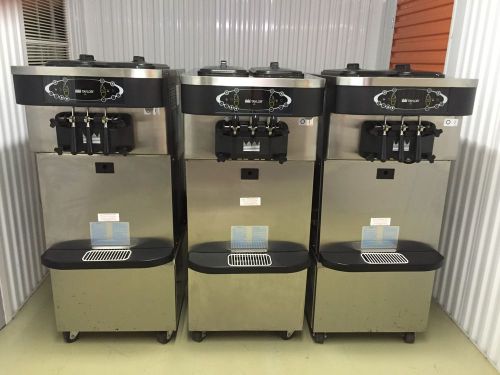 Taylor C723&#039;s twist ice cream machines excellent condition (2) Left sold one