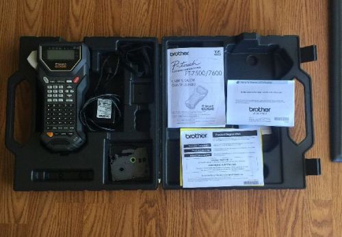 Brother P-touch EDGE PT-7500 handheld thermal printer