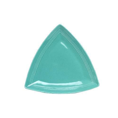 New tuxton ctz-1248 plate, 12-1/2&#034;, triangle, concentrix cilantro for sale