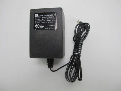 LEI AC Adapter 4848025003CT 48VDC 250mA