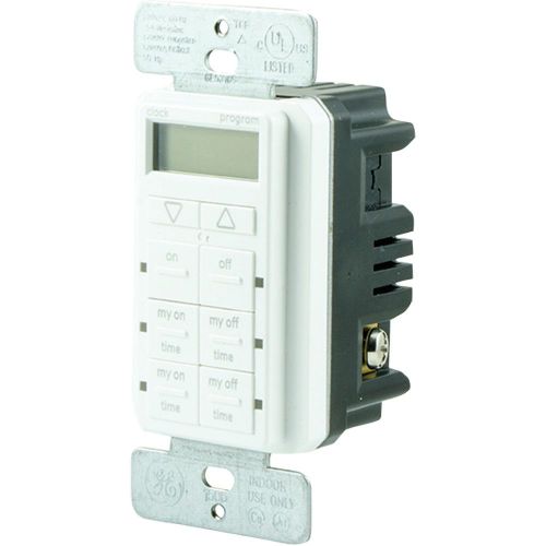 GE 26893 MyTouchSmart(TM) Digital In-Wall Timer