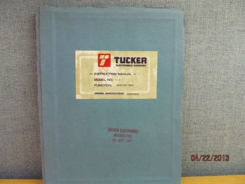 TEKTRONIX Type S-3 Sampling Head Operations and Service Manual w/schematics