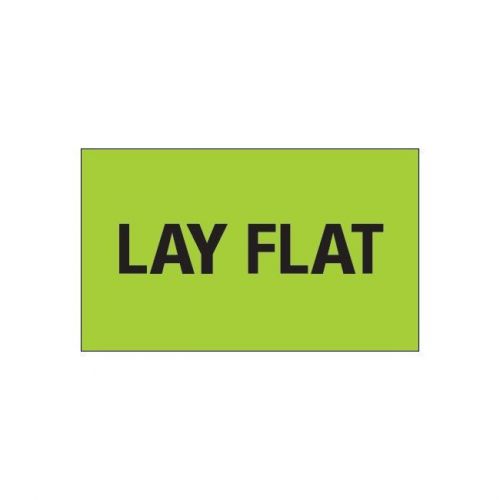 &#034;Tape Logic Labels, &#034;&#034;Lay Flat&#034;&#034;, 3&#034;&#034;x5&#034;&#034;, Fluorescent Green, 500/Roll&#034;