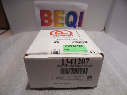 Potter PS120-1 Supervisory Pressure Switch w /Brass Bushing 1341207 Sealed  Box