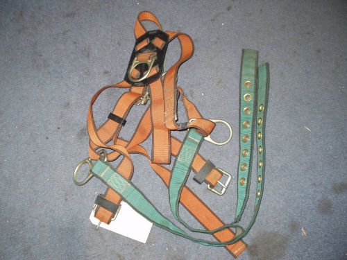 Full Body Harness, , Red/Green